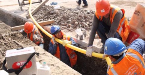 Instalación a gas