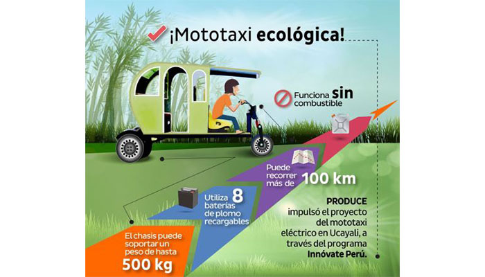 Mototaxi ecológico (eléctrico)