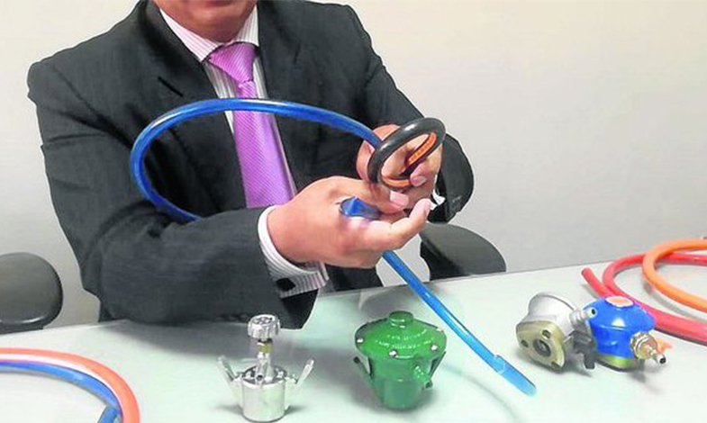 Válvula del balón de gas
