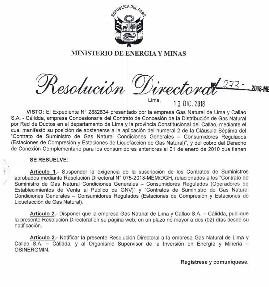 Suspenden cobro del derecho de conexión complementario