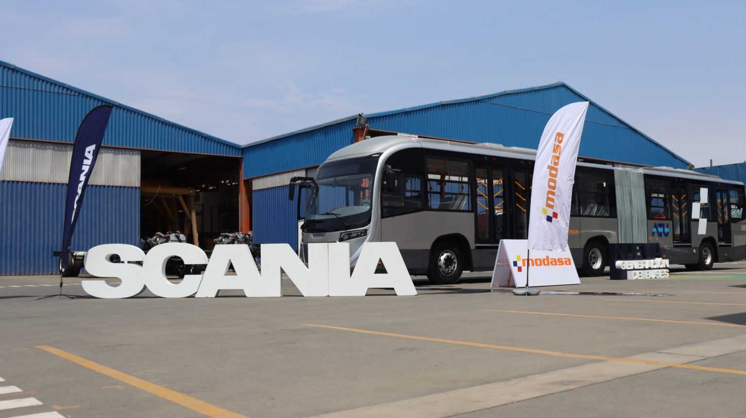 Scania Per Y Modasa Presentan Nueva Generaci n De Buses Articulados 